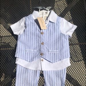 baby boy suit set 3-piece